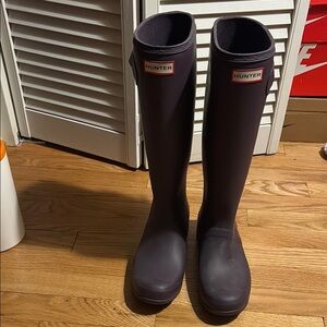 Hunter Tall Rain Boots - Dark Purple